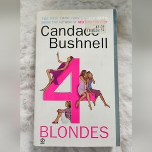 2/$10 - 4 Blondes by Candace Bushnell